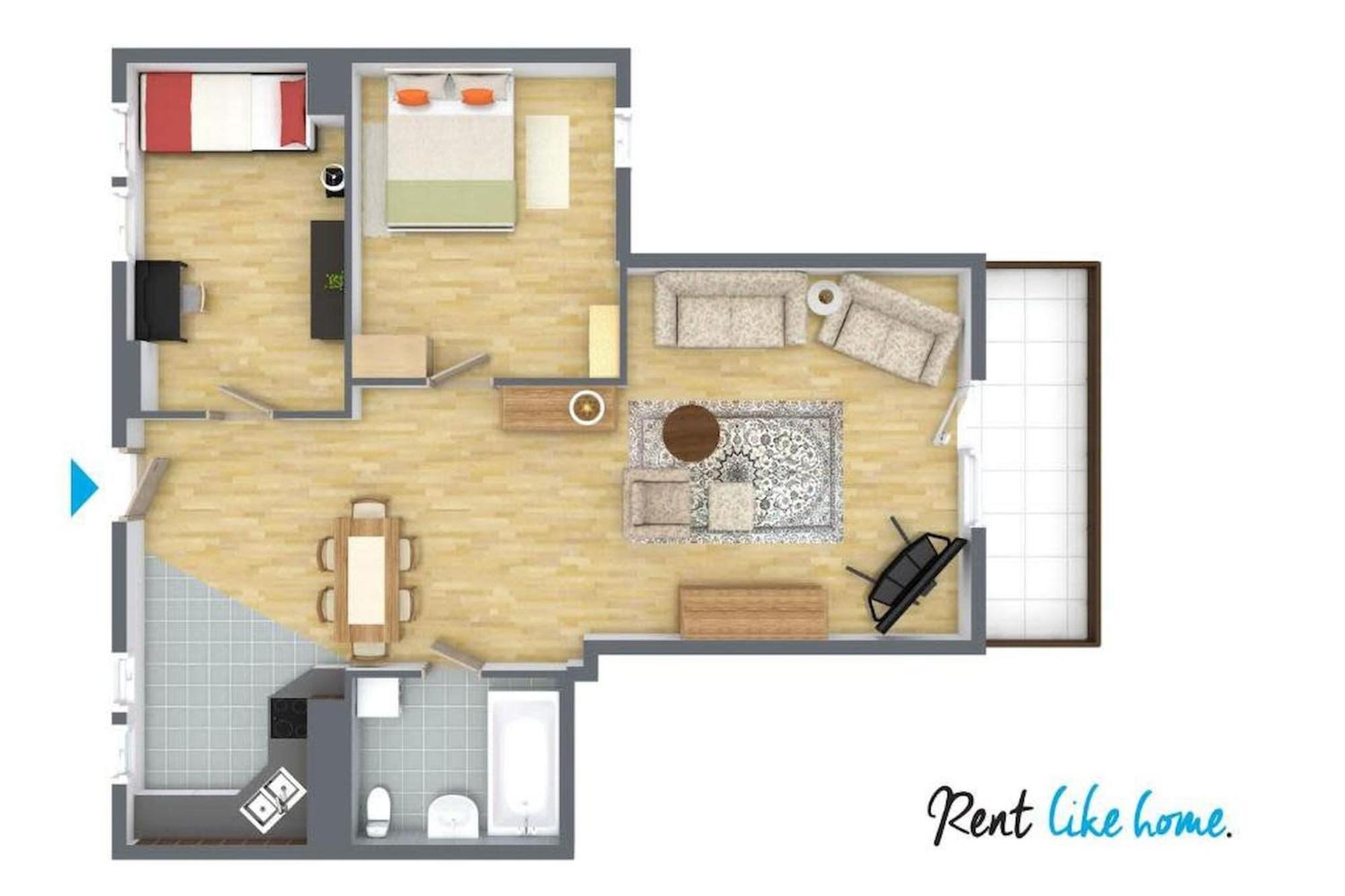 Rent Like Home - Kasprowicza Apartmán